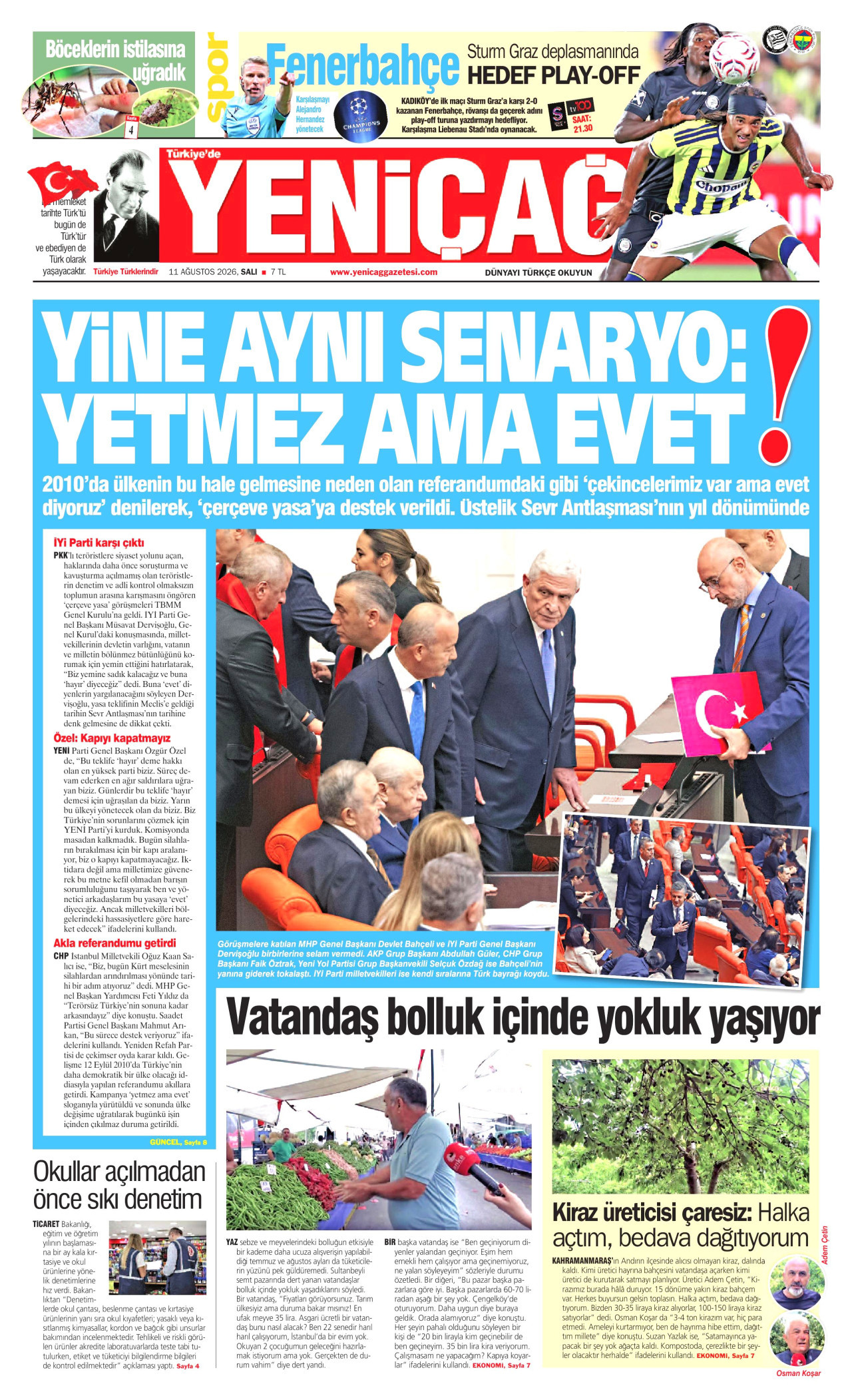 Gazeteler bugün ne yazdı? (11 Ağustos) - 3. fotoğraf