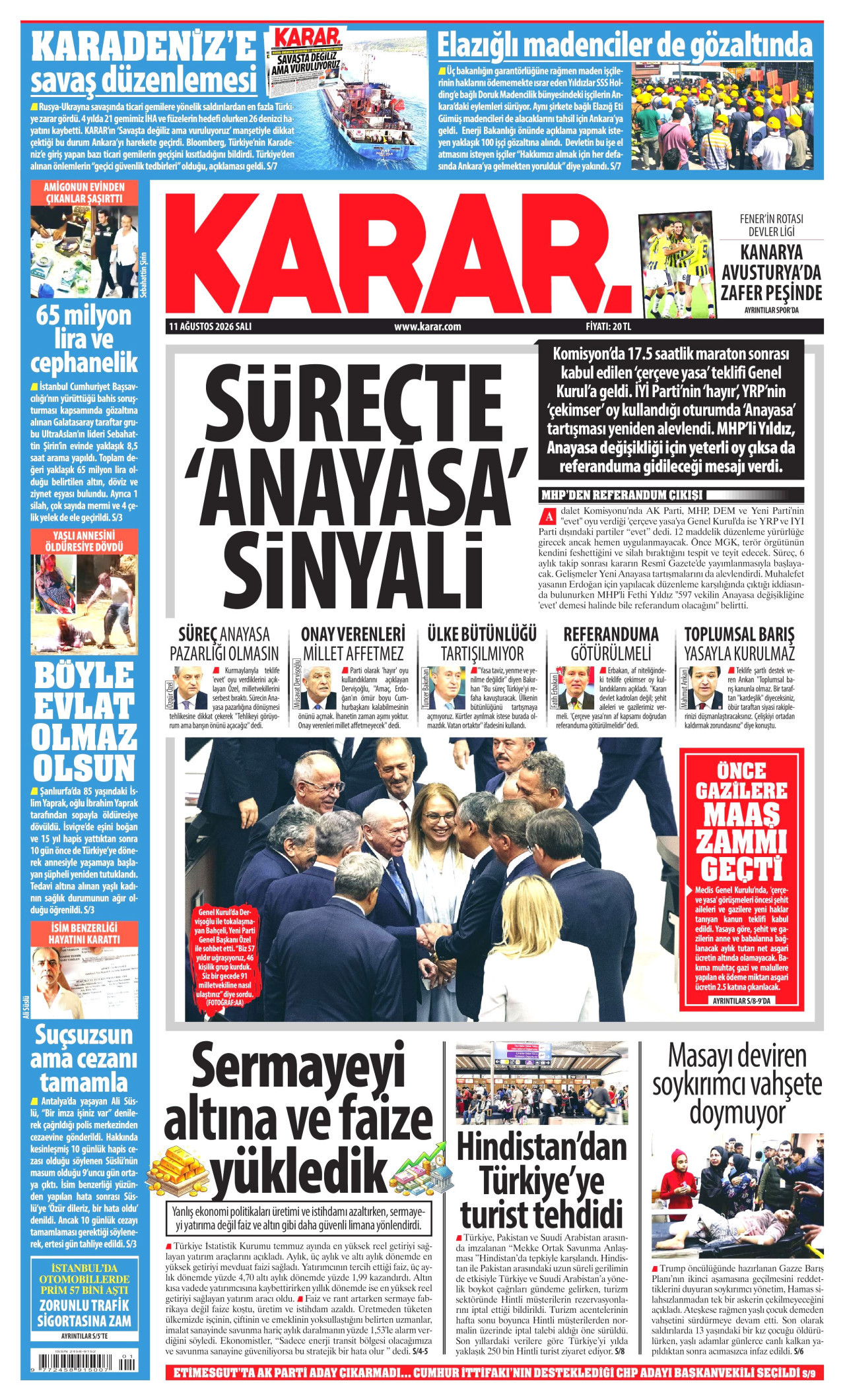 Gazeteler bugün ne yazdı? (11 Ağustos) - 7. fotoğraf