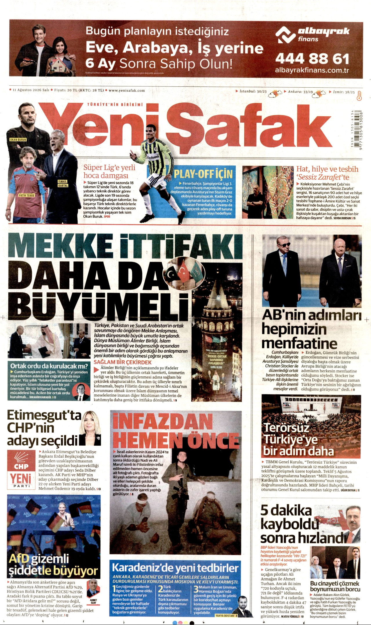 Gazeteler bugün ne yazdı? (11 Ağustos) - 5. fotoğraf