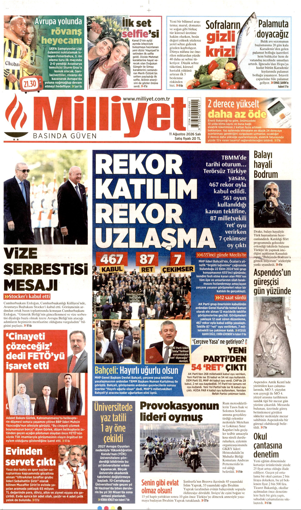 Gazeteler bugün ne yazdı? (11 Ağustos) - 11. fotoğraf