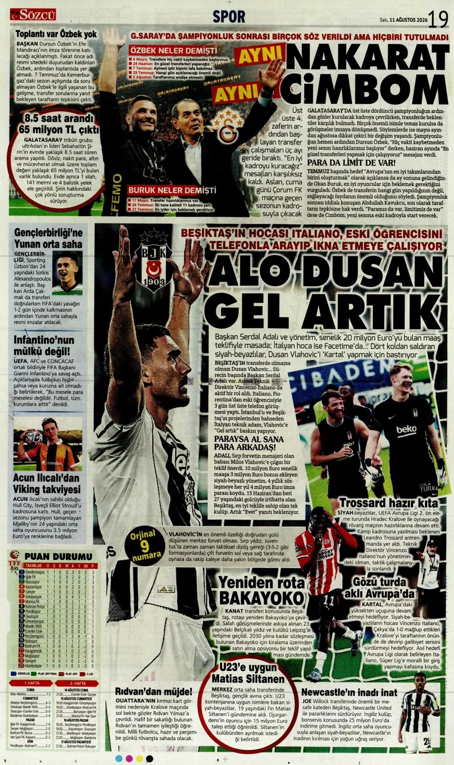Salah'ın 7 harikası! Spor basını bugün ne yazdı? (11 Ağustos) - 10. fotoğraf