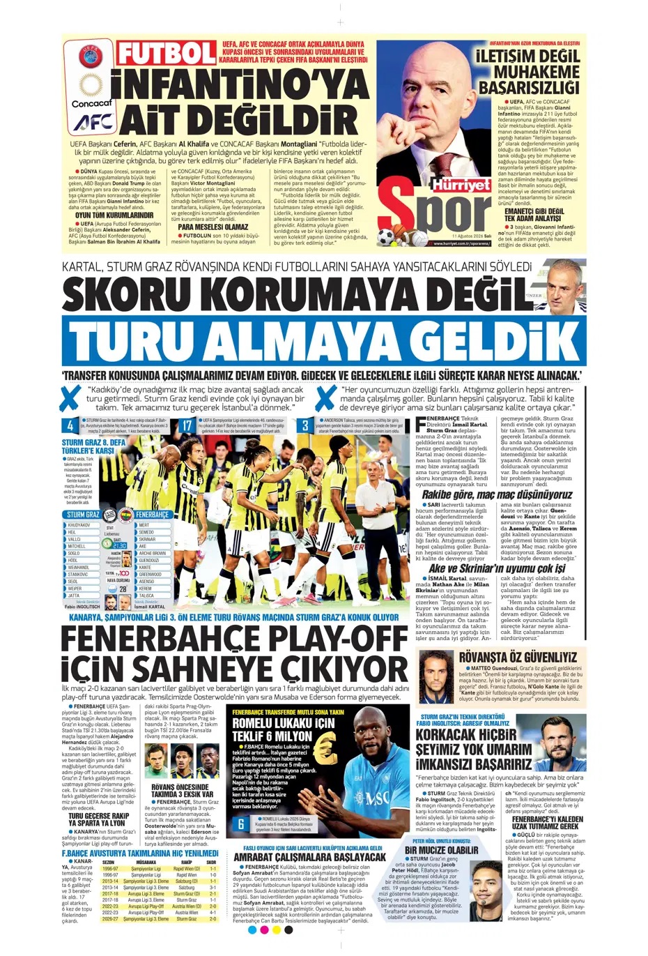 Salah'ın 7 harikası! Spor basını bugün ne yazdı? (11 Ağustos) - 5. fotoğraf