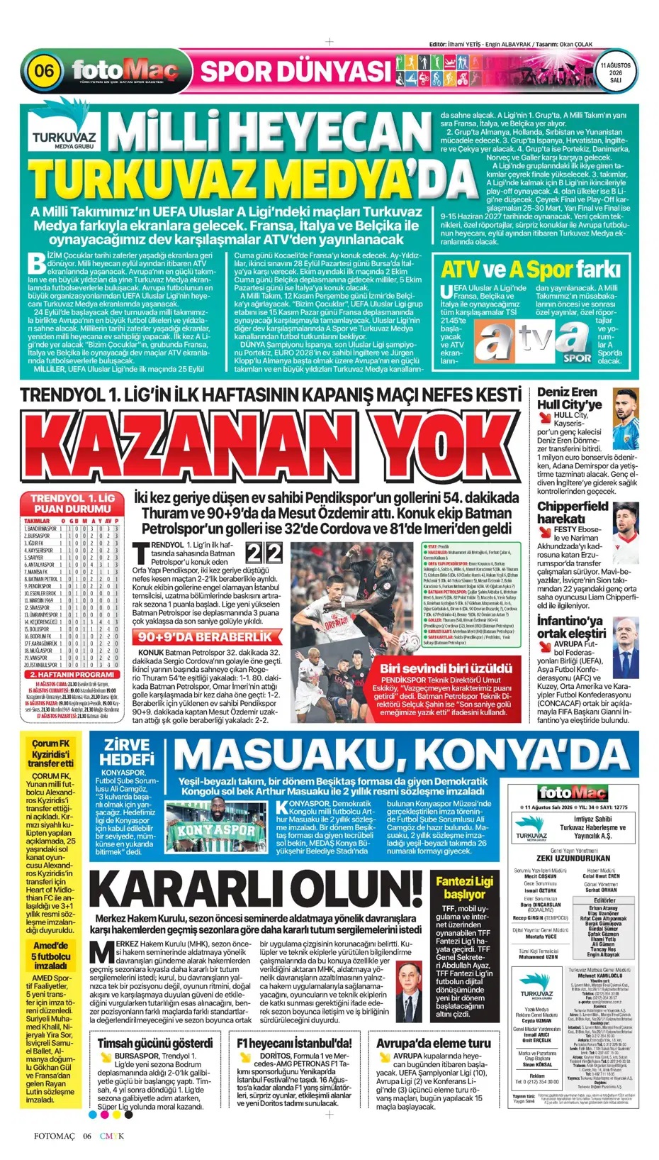 Salah'ın 7 harikası! Spor basını bugün ne yazdı? (11 Ağustos) - 7. fotoğraf
