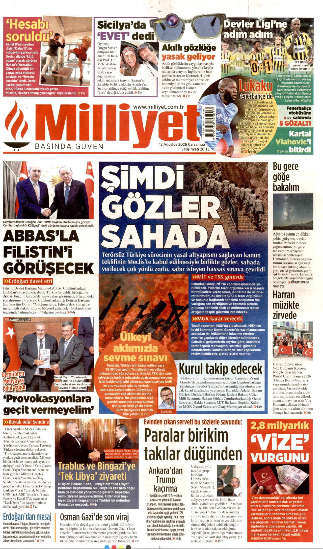 Gazeteler bugün ne yazdı? (12 Ağustos) - 7. fotoğraf