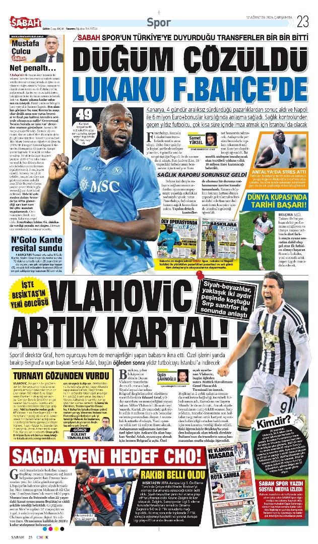 ResiTalisca | Spor manşetleri - 3. fotoğraf