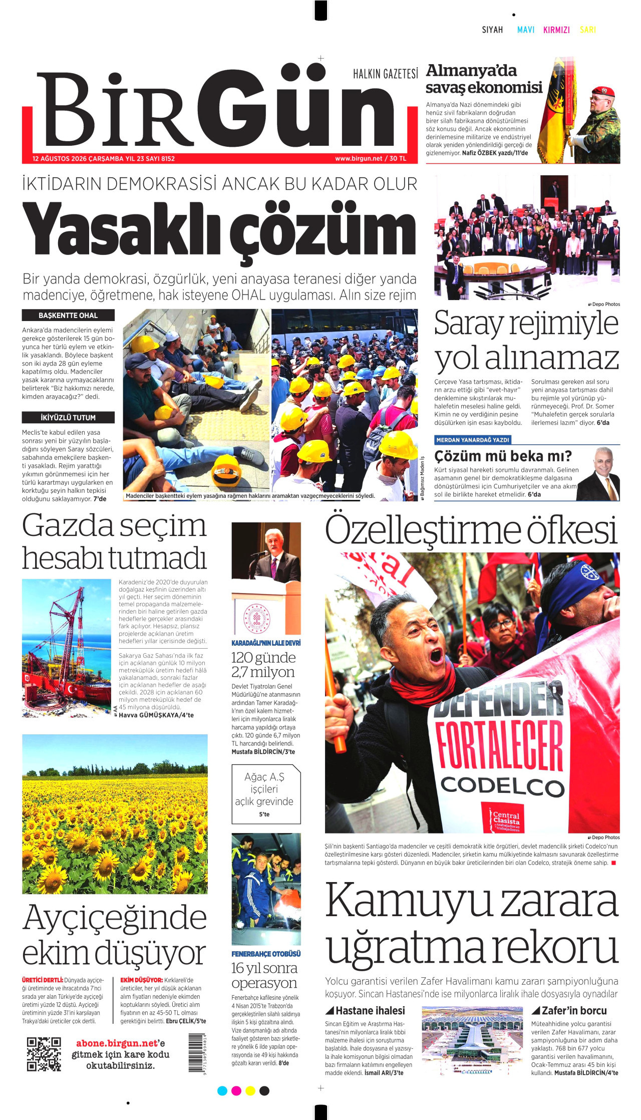 Gazeteler bugün ne yazdı? (12 Ağustos) - 2. fotoğraf