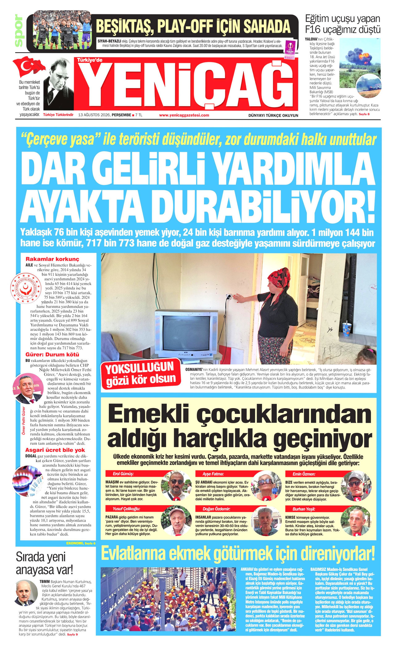 Gazeteler bugün ne yazdı? (13 Ağustos) - 6. fotoğraf