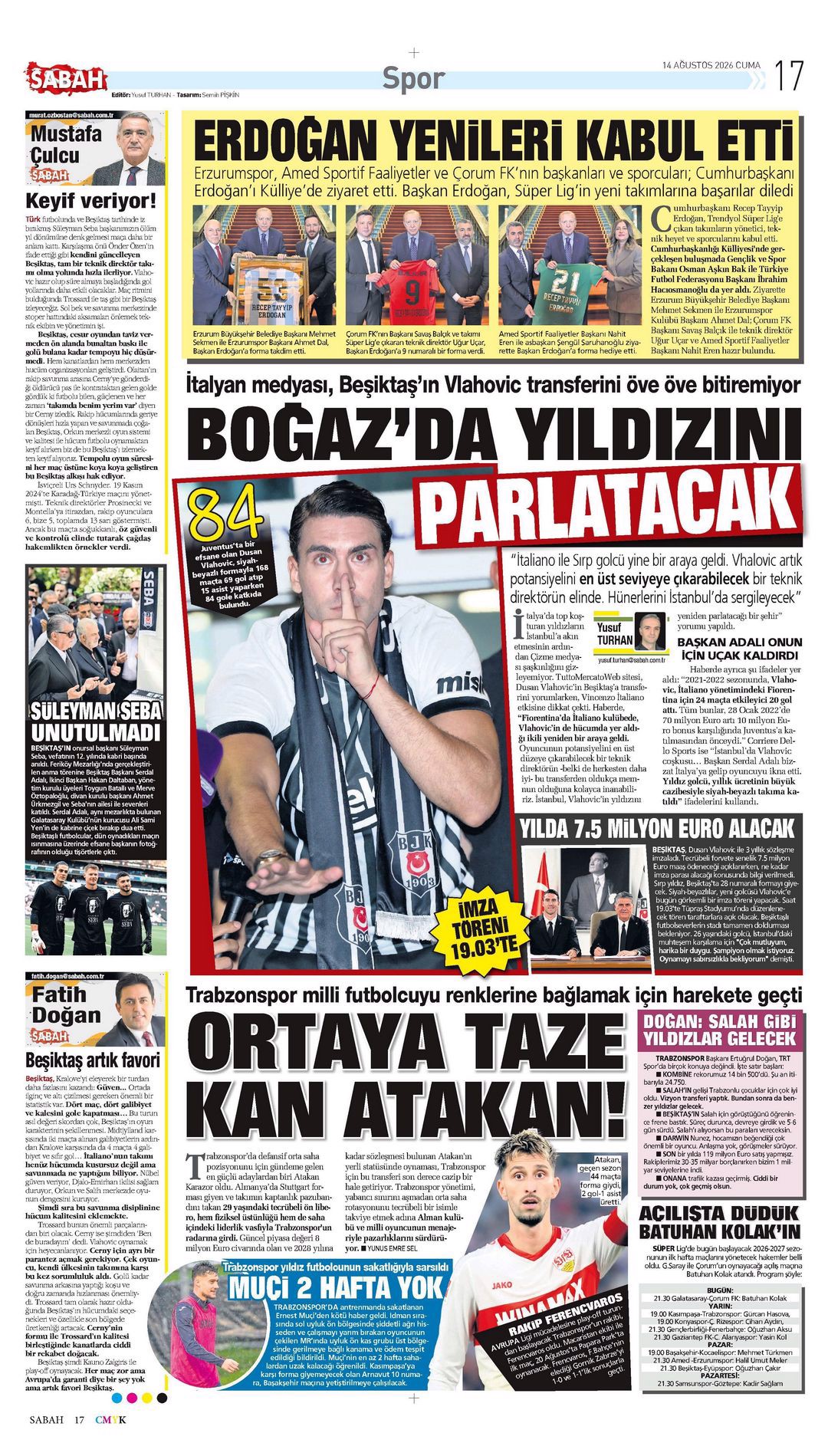 Vlahovic İstanbul'da yıldızını parlatacak | Spor manşetleri  - 9. fotoğraf