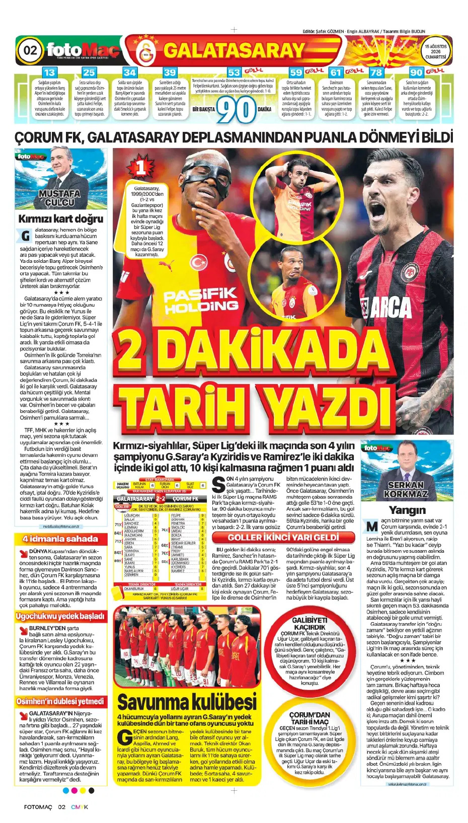 Okan Buruk: Hazır değiliz | Spor manşetleri - 15. fotoğraf