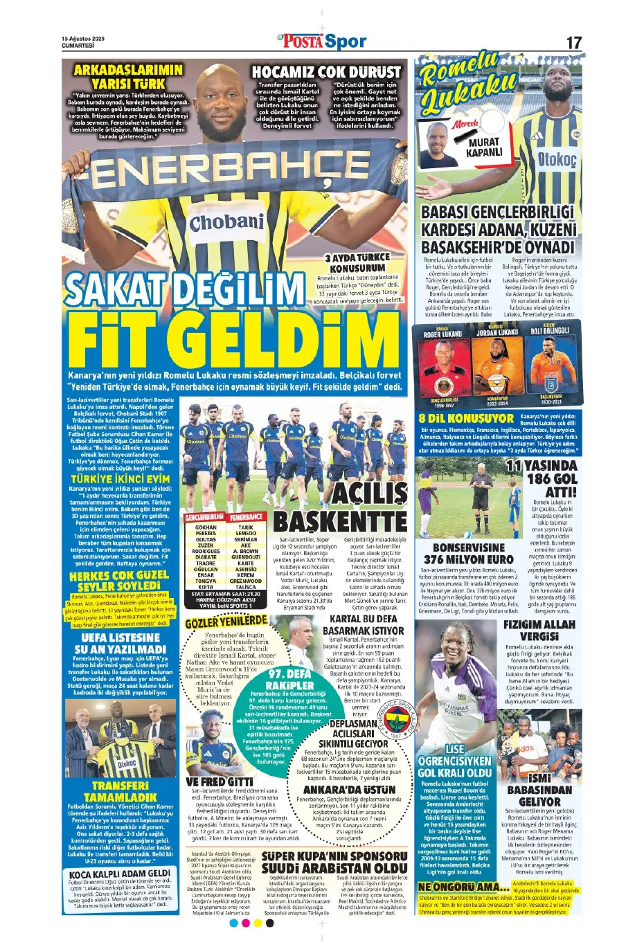 Okan Buruk: Hazır değiliz | Spor manşetleri - 8. fotoğraf