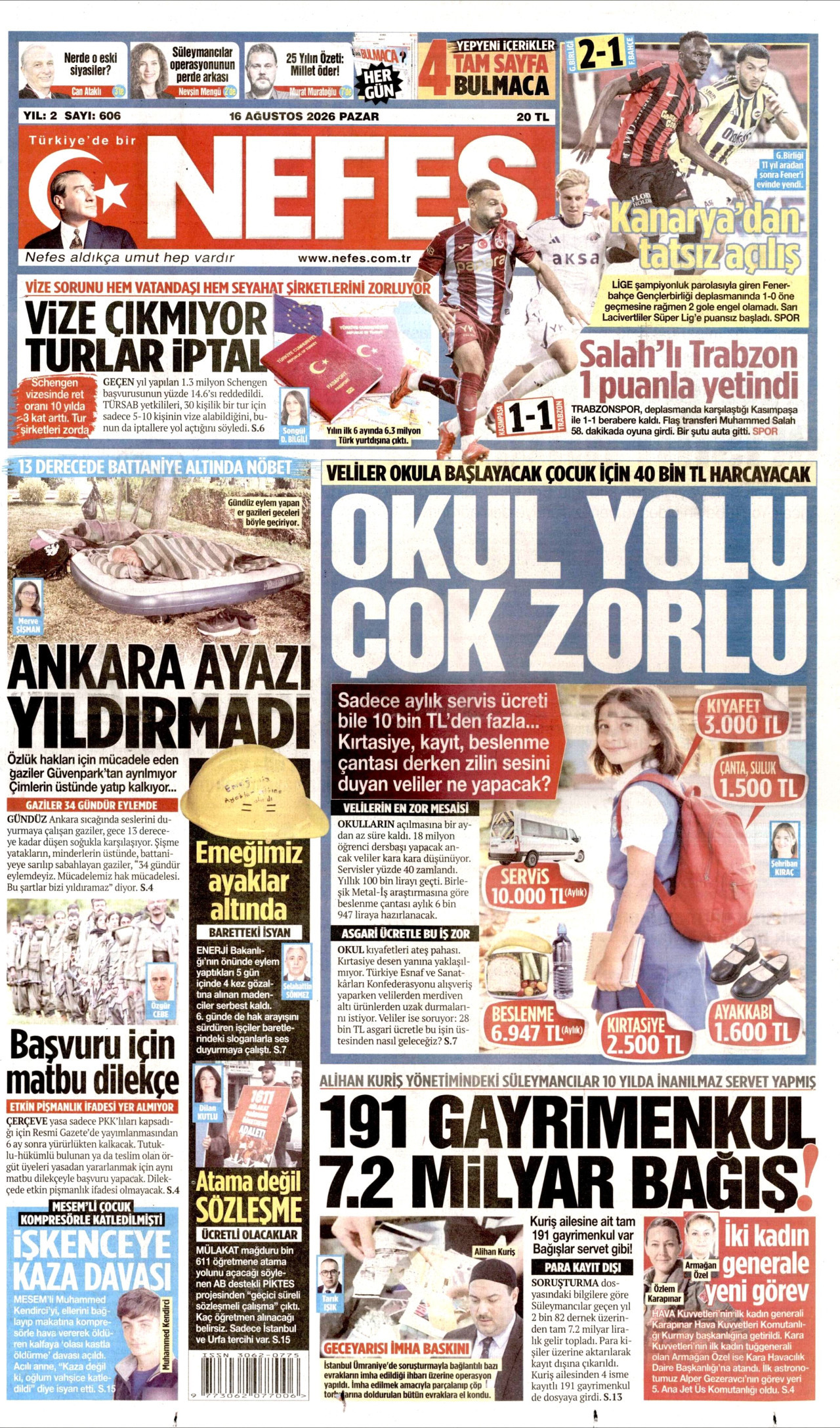 Gazeteler bugün ne yazdı? (16 Ağustos) - 3. fotoğraf