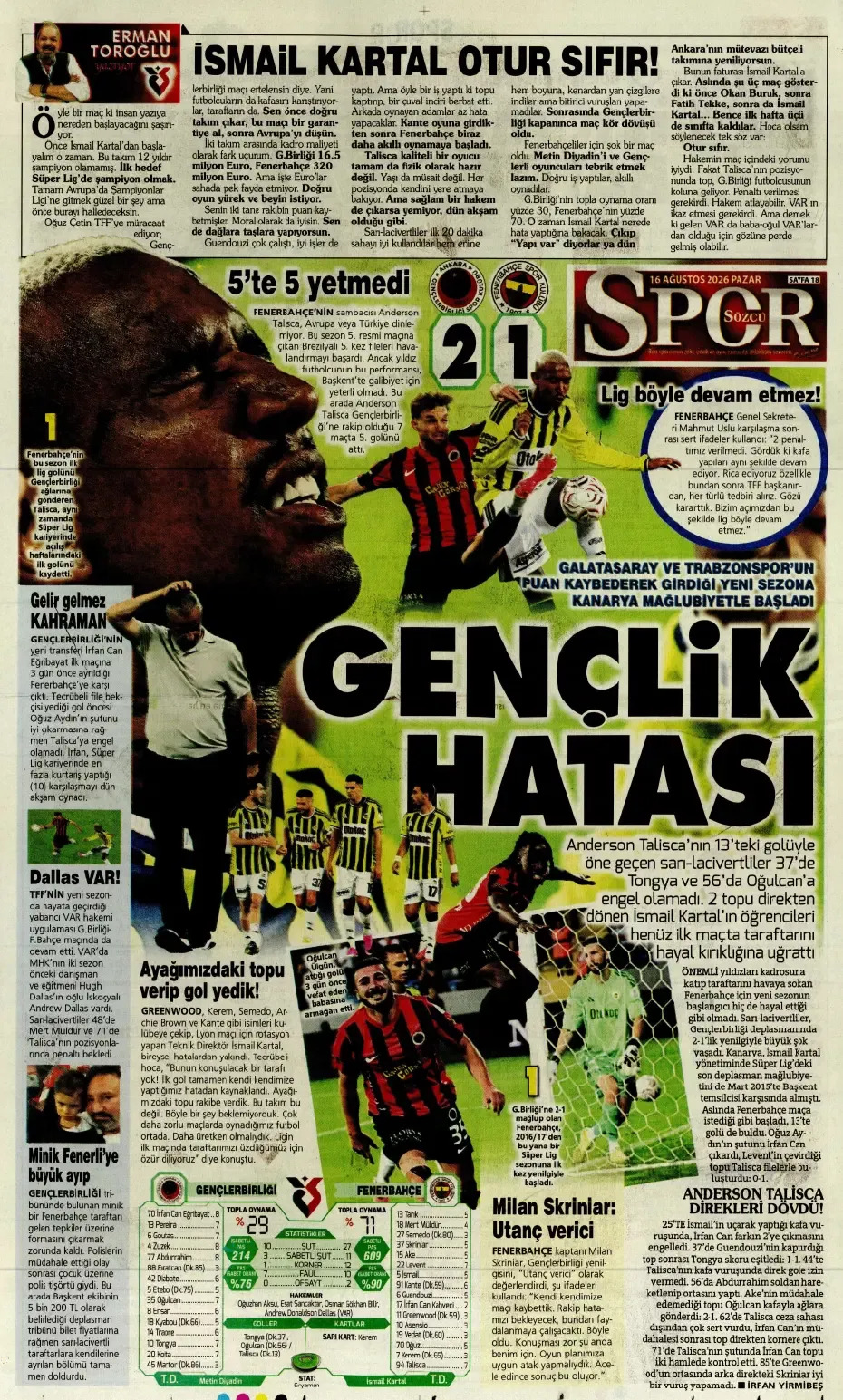 Fenerbahçe de modaya uydu | Spor manşetleri - 7. fotoğraf