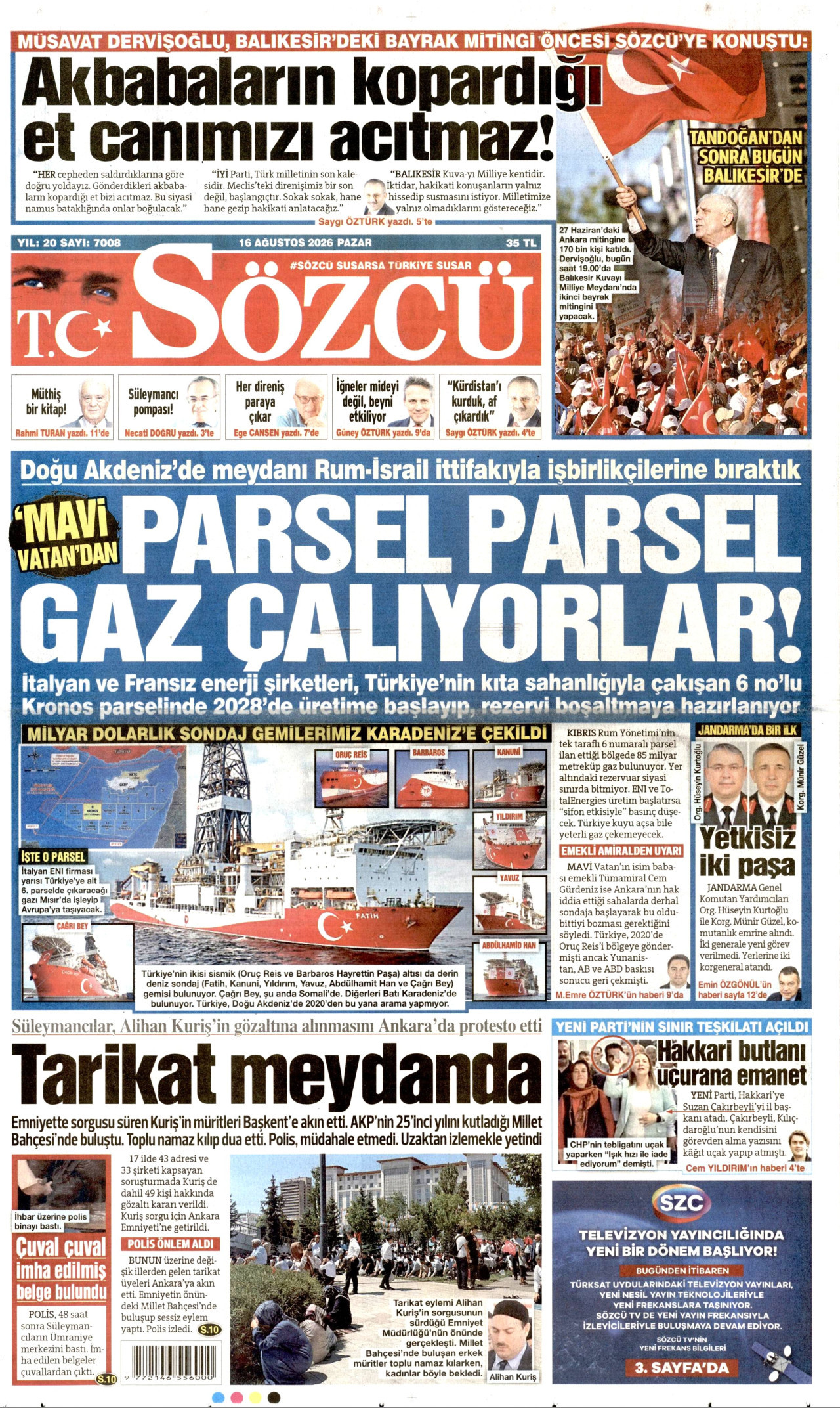 Gazeteler bugün ne yazdı? (16 Ağustos) - 4. fotoğraf