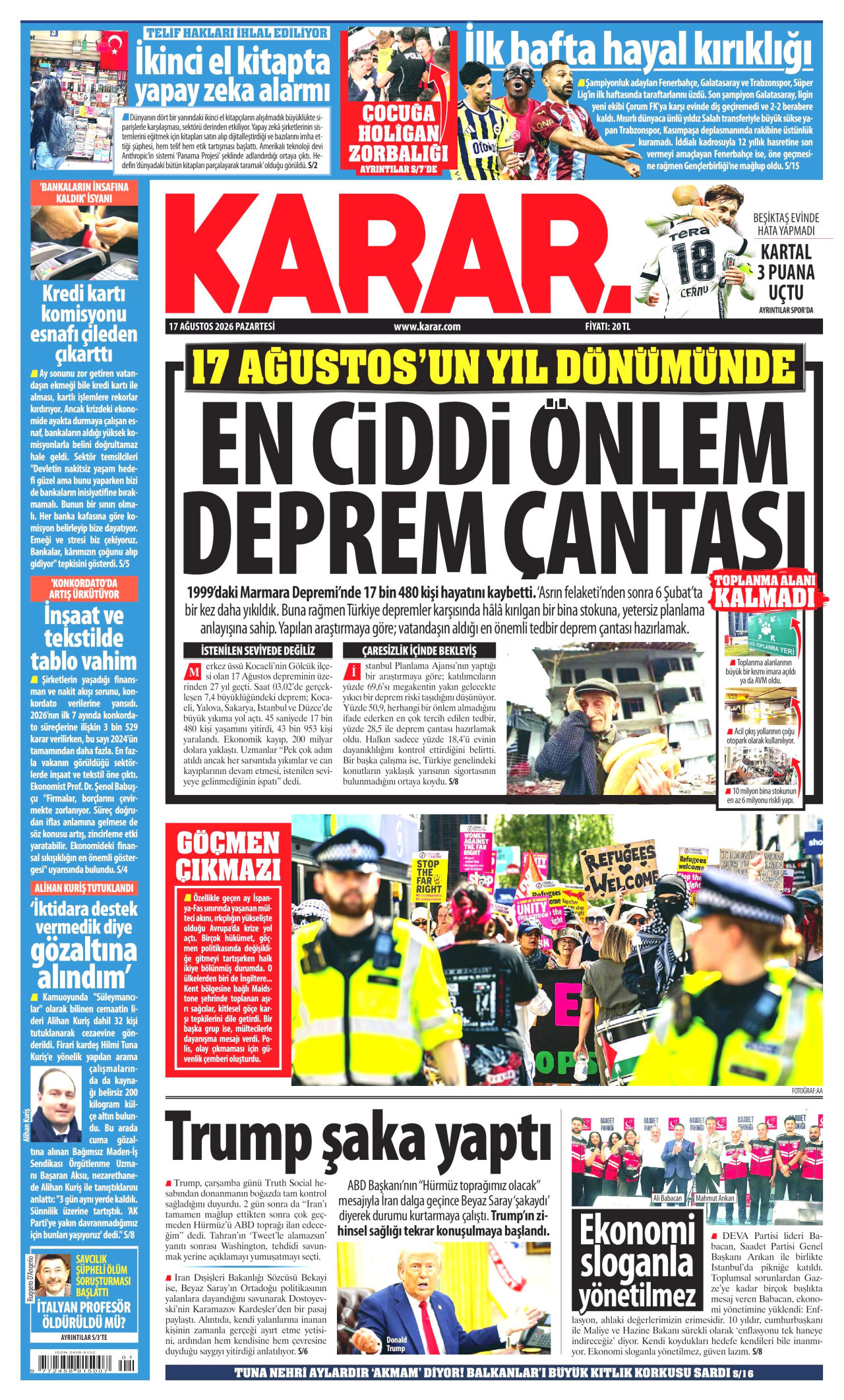 Gazeteler bugün ne yazdı? (17 Ağustos) - 4. fotoğraf