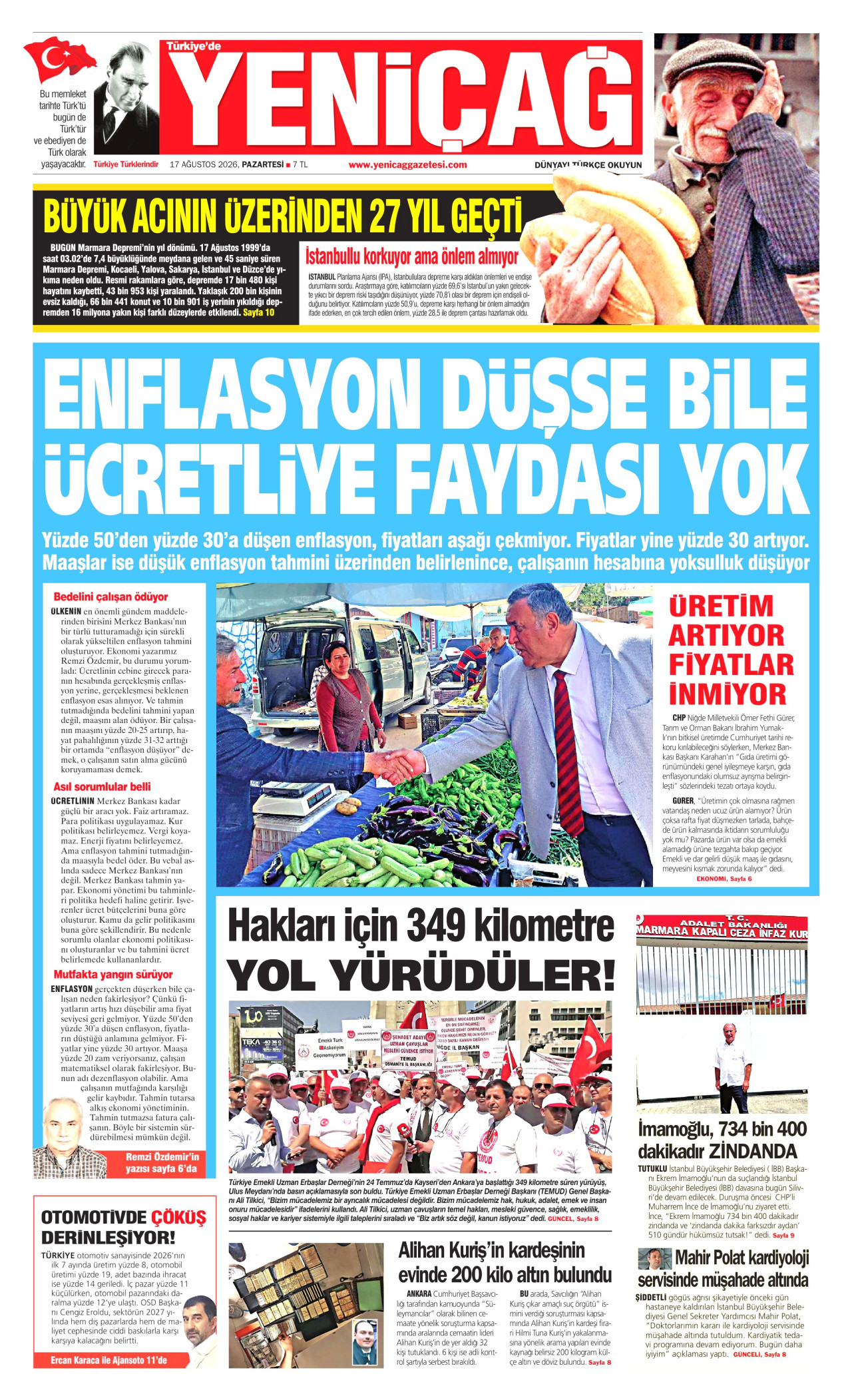 Gazeteler bugün ne yazdı? (17 Ağustos) - 5. fotoğraf