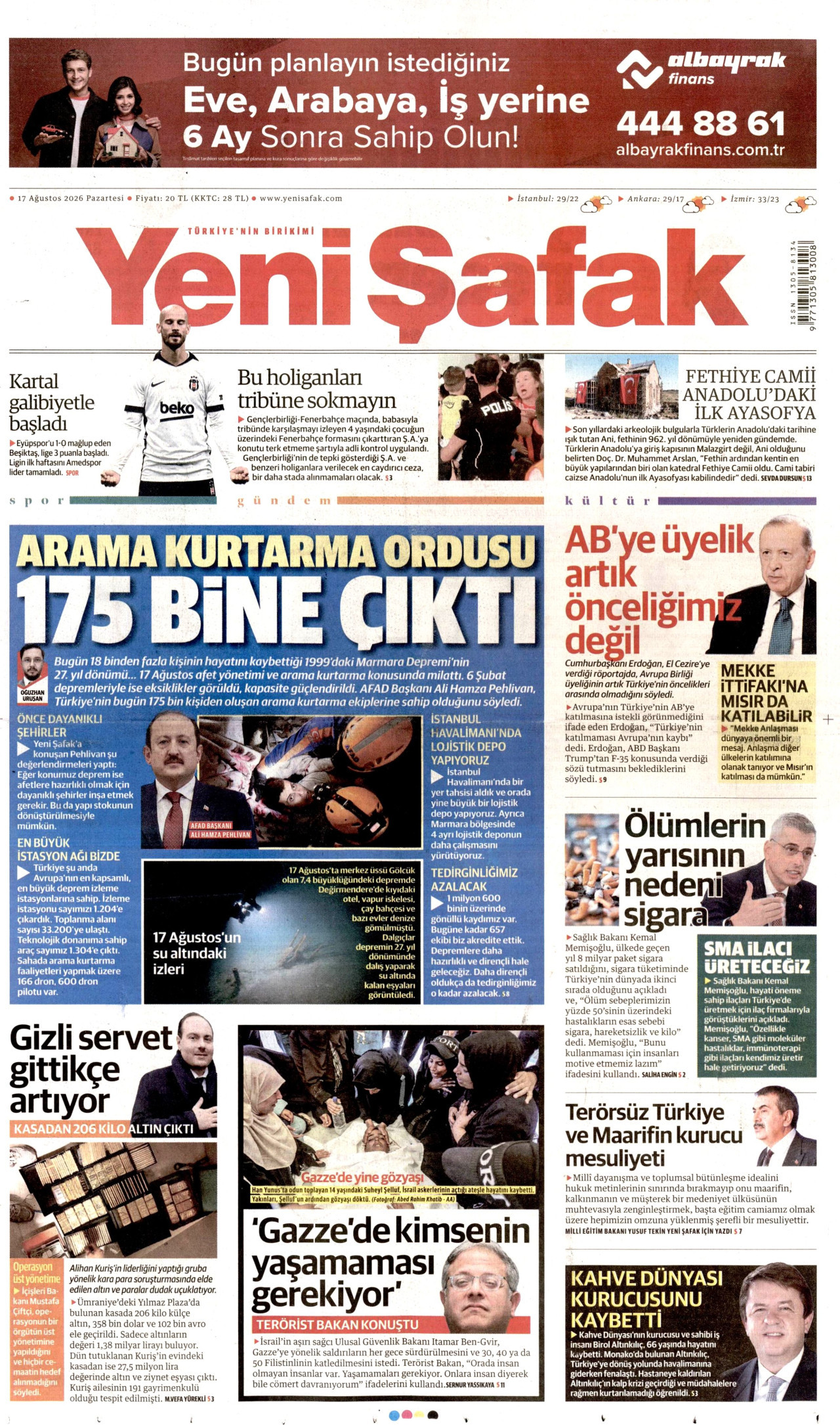 Gazeteler bugün ne yazdı? (17 Ağustos) - 7. fotoğraf