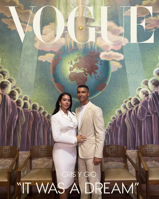 Cristiano Ronaldo ve Georgina Rodriguez'in nikah görüntüleri yayımlandı - 10. fotoğraf