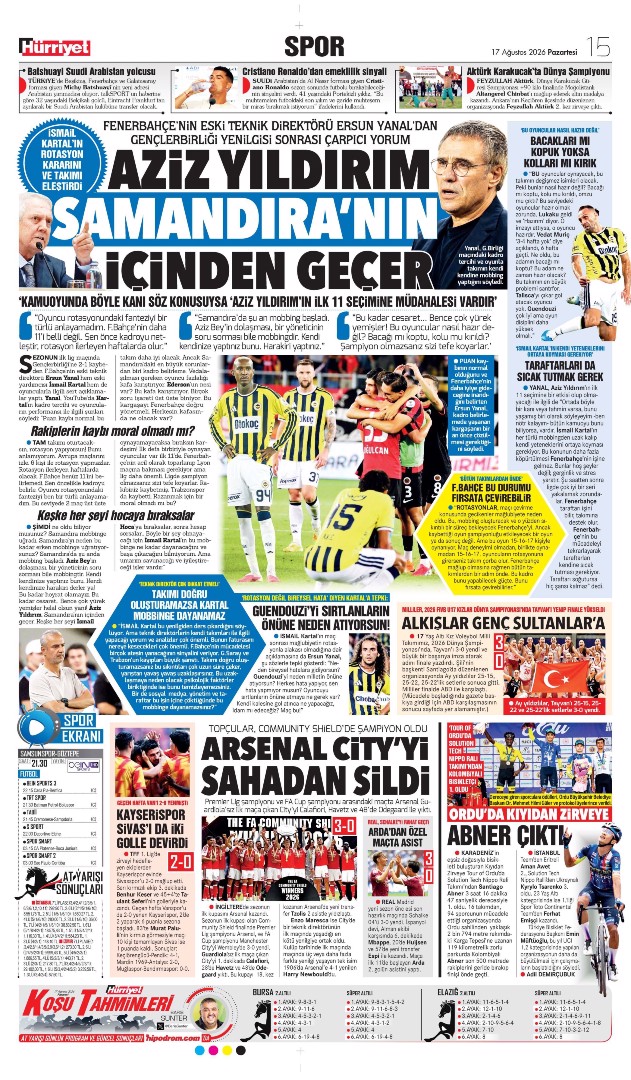 Aziz Yıldırım Samandıra'nın içinden geçer | Spor manşetleri - 1. fotoğraf