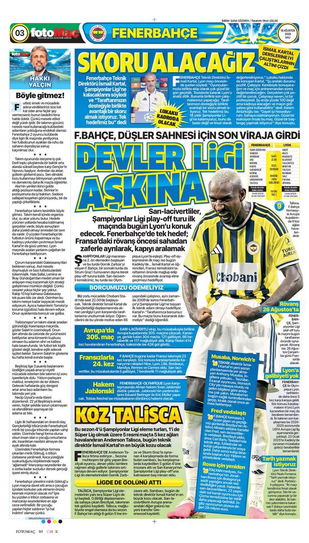 Kadıköy'de dev maç | Spor manşetleri - 17. fotoğraf