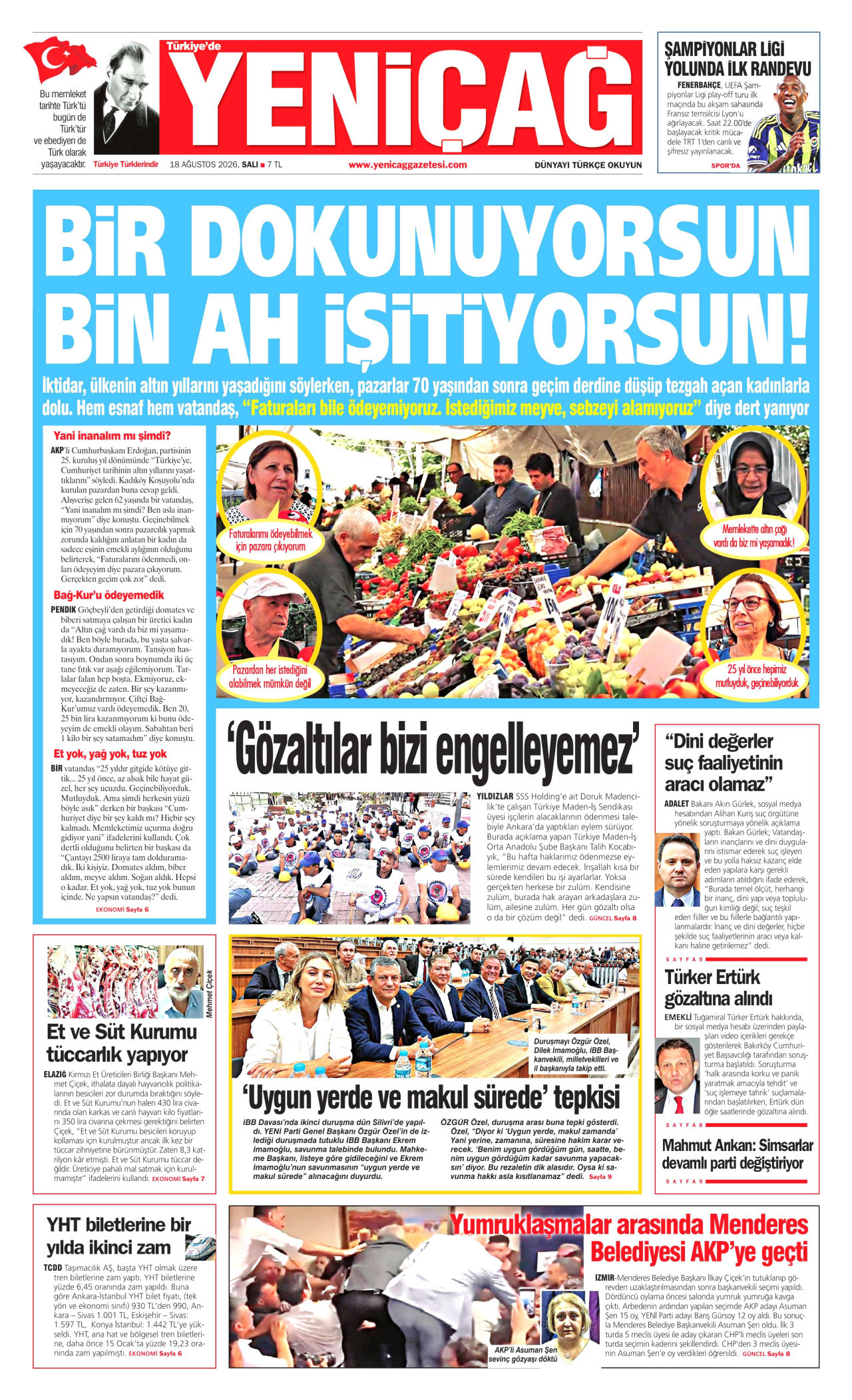 Gazeteler bugün ne yazdı? (18 Ağustos) - 7. fotoğraf