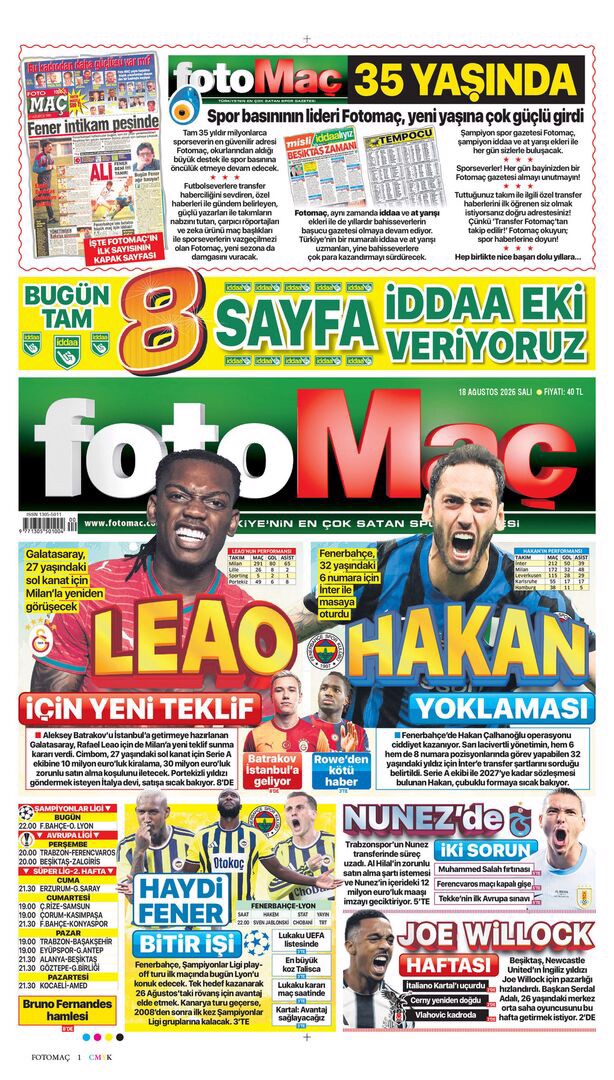 Kadıköy'de dev maç | Spor manşetleri - 8. fotoğraf
