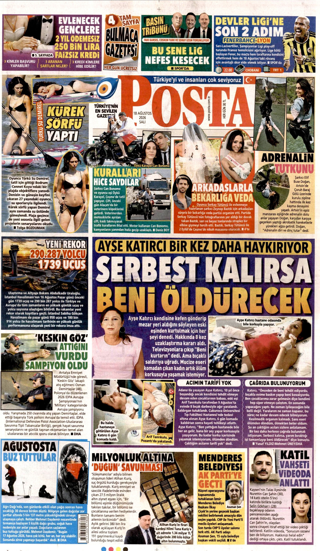 Gazeteler bugün ne yazdı? (18 Ağustos) - 11. fotoğraf