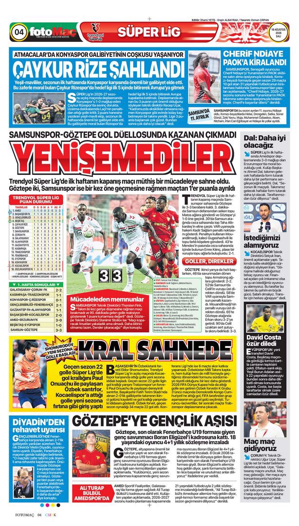 Kadıköy'de dev maç | Spor manşetleri - 18. fotoğraf
