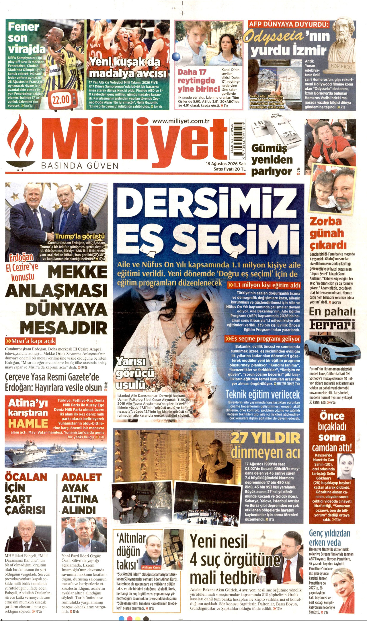 Gazeteler bugün ne yazdı? (18 Ağustos) - 10. fotoğraf