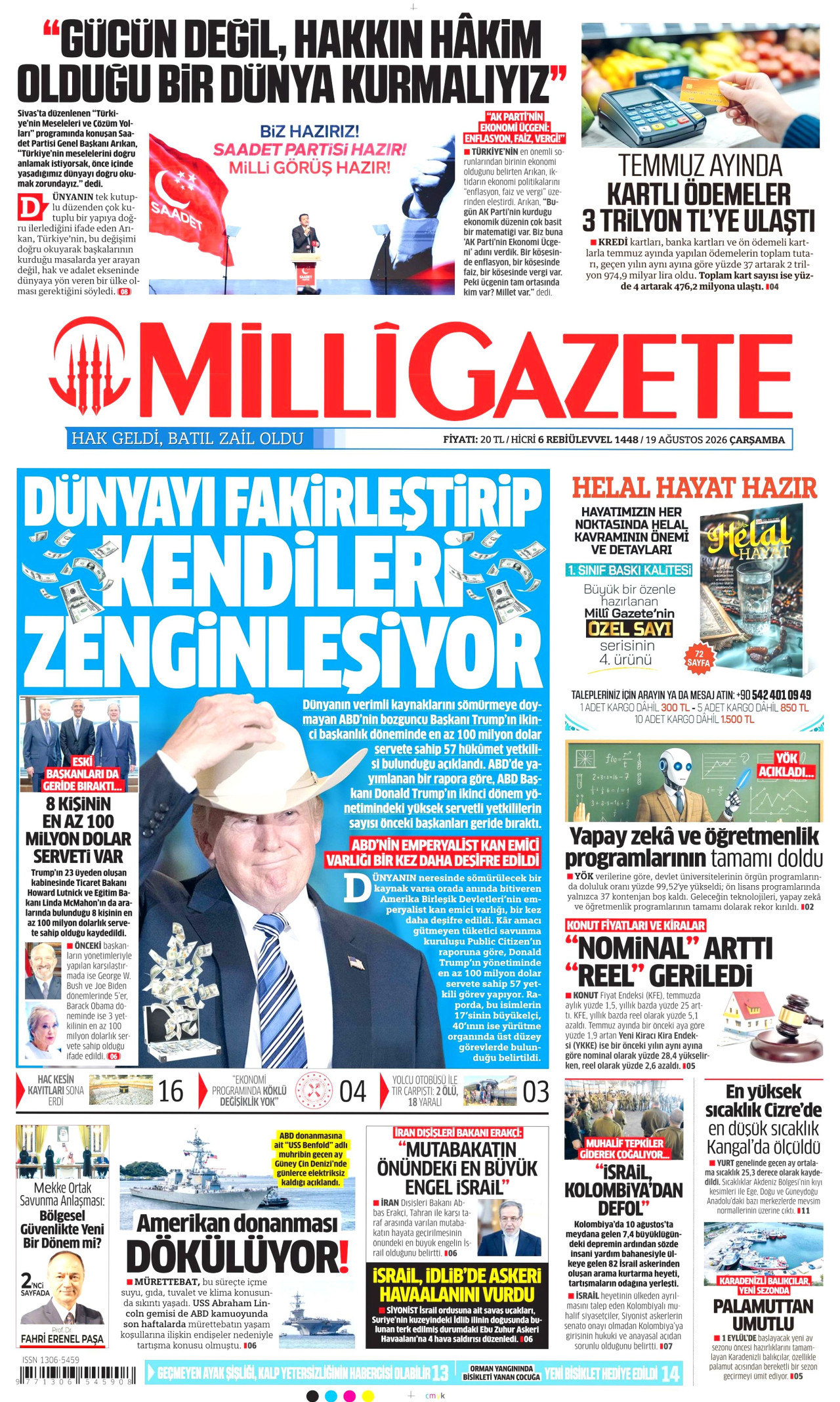 Gazeteler bugün ne yazdı? (19 Ağustos) - 6. fotoğraf