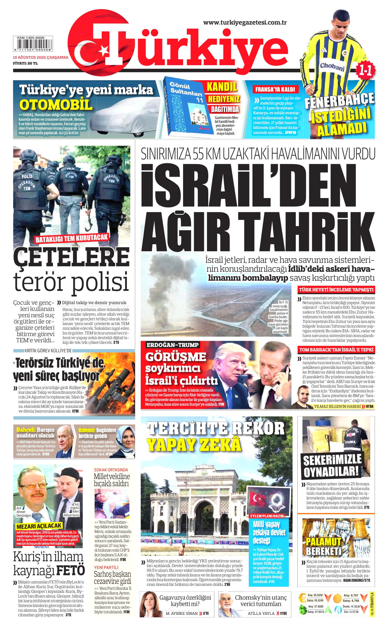 Gazeteler bugün ne yazdı? (19 Ağustos) - 12. fotoğraf
