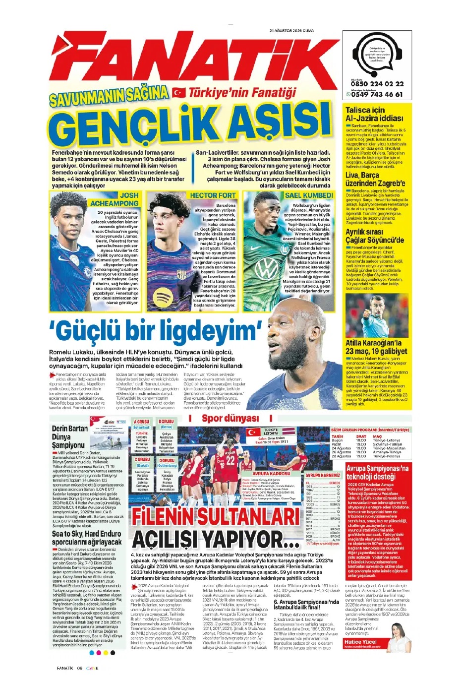 Kartal Avrupa'yı cebe koydu! Spor basını bugün ne yazdı? (21 Ağustos) - 8. fotoğraf