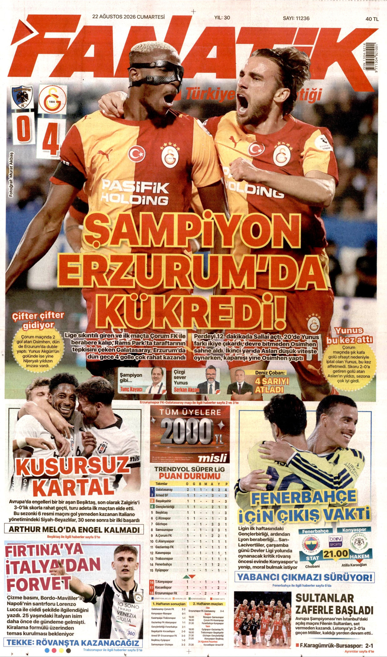 Gazeteler bugün ne yazdı? (22 Ağustos) - 11. fotoğraf
