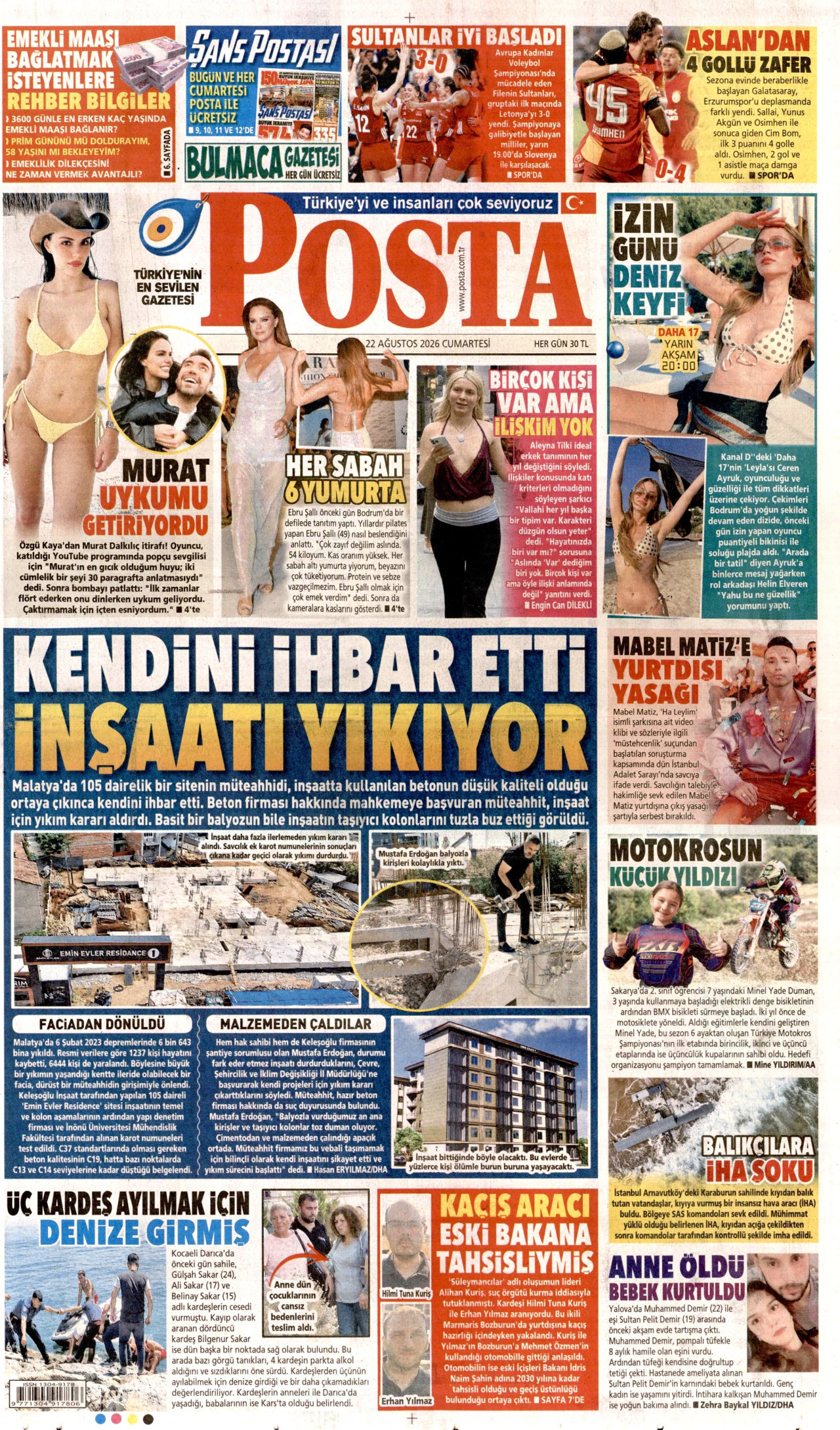 Gazeteler bugün ne yazdı? (22 Ağustos) - 3. fotoğraf