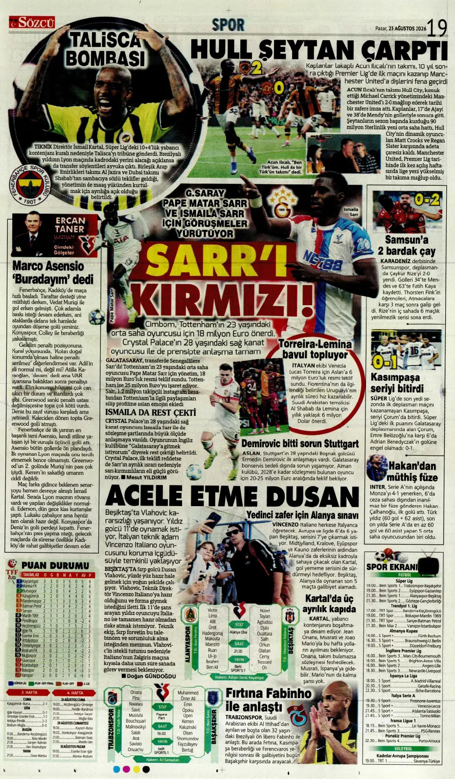 Seriye devam | Spor manşetleri - 22. fotoğraf