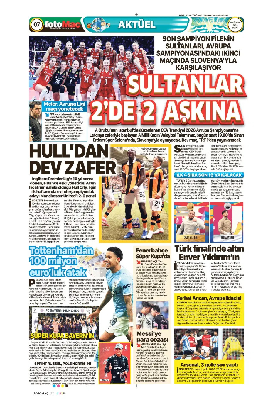 Seriye devam | Spor manşetleri - 19. fotoğraf