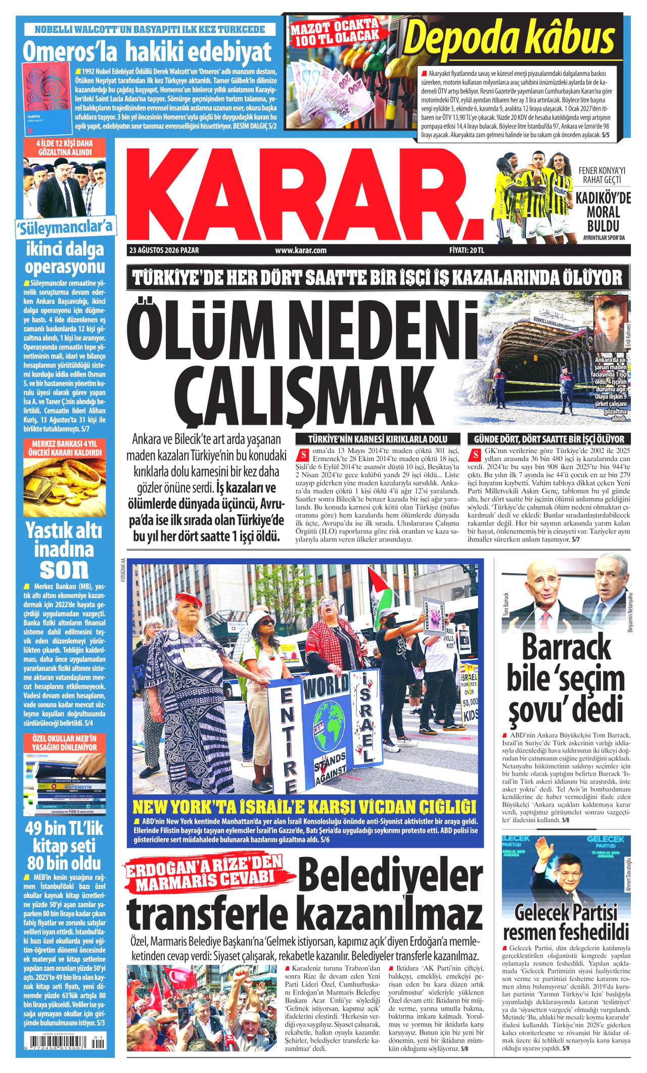 Gazeteler bugün ne yazdı? (23 Ağustos) - 10. fotoğraf