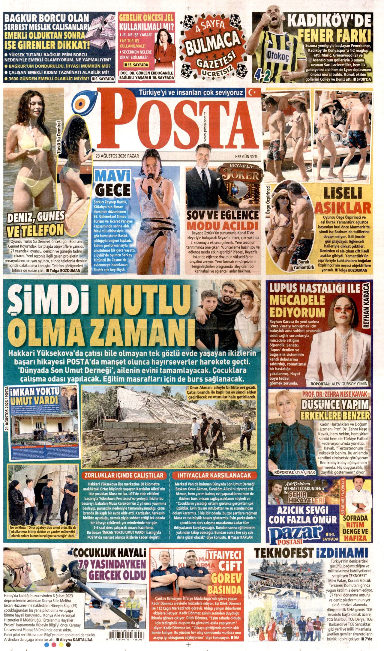 Gazeteler bugün ne yazdı? (23 Ağustos) - 8. fotoğraf