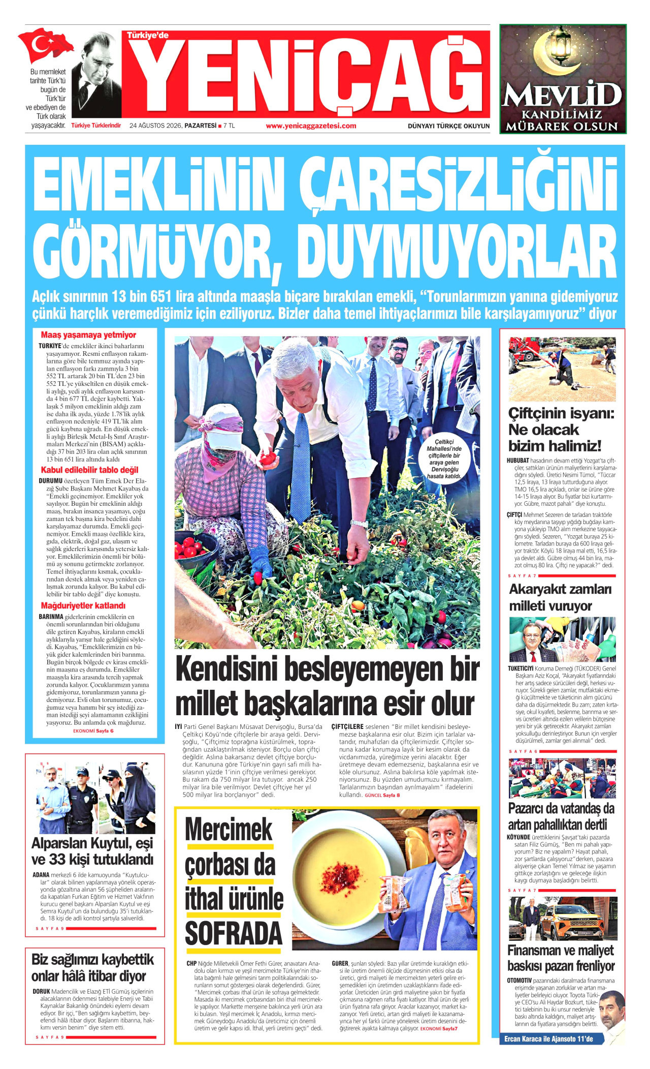 Gazeteler bugün ne yazdı? (24 Ağustos)  - 8. fotoğraf