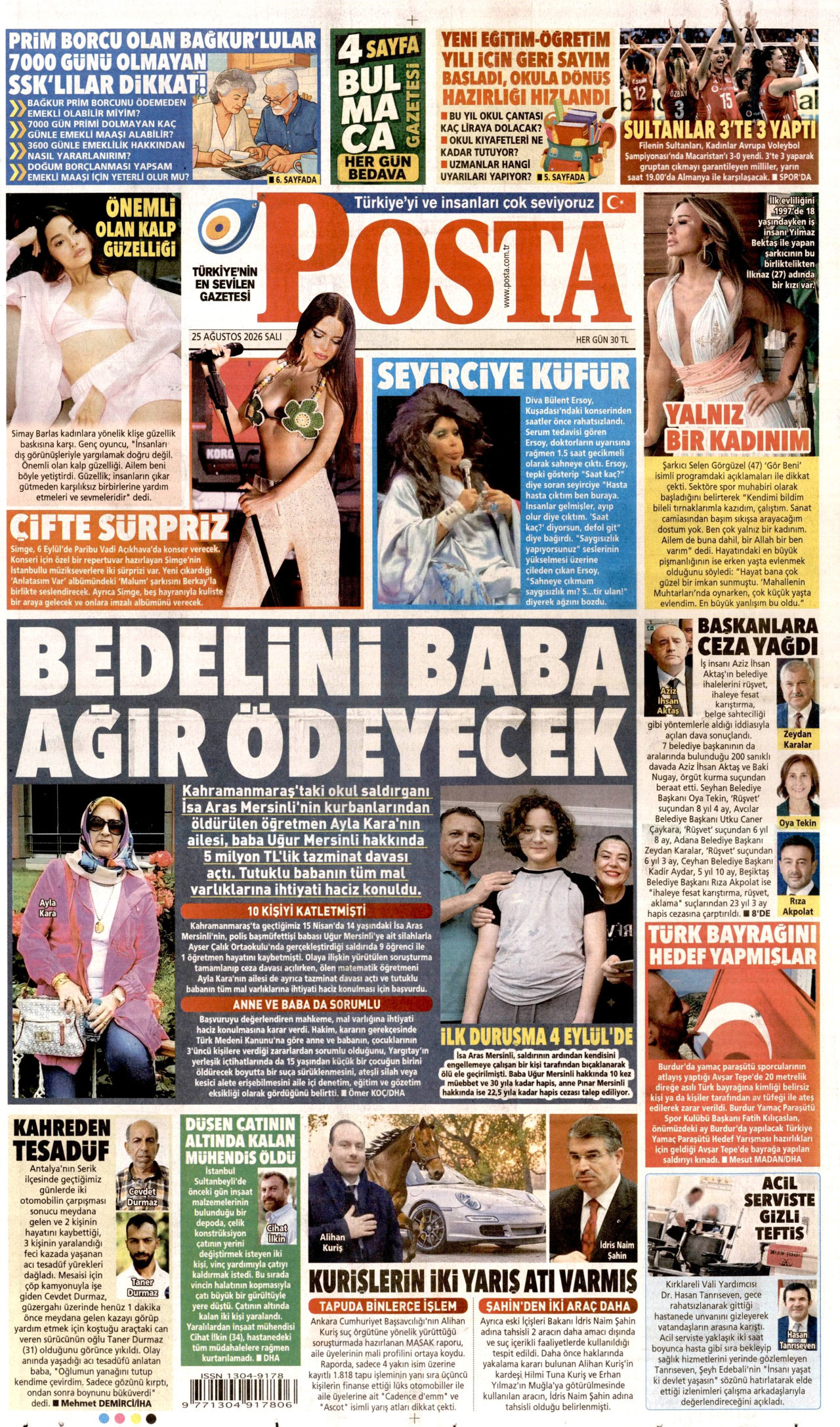 Gazeteler bugün ne yazdı? (25 Ağustos) - 11. fotoğraf