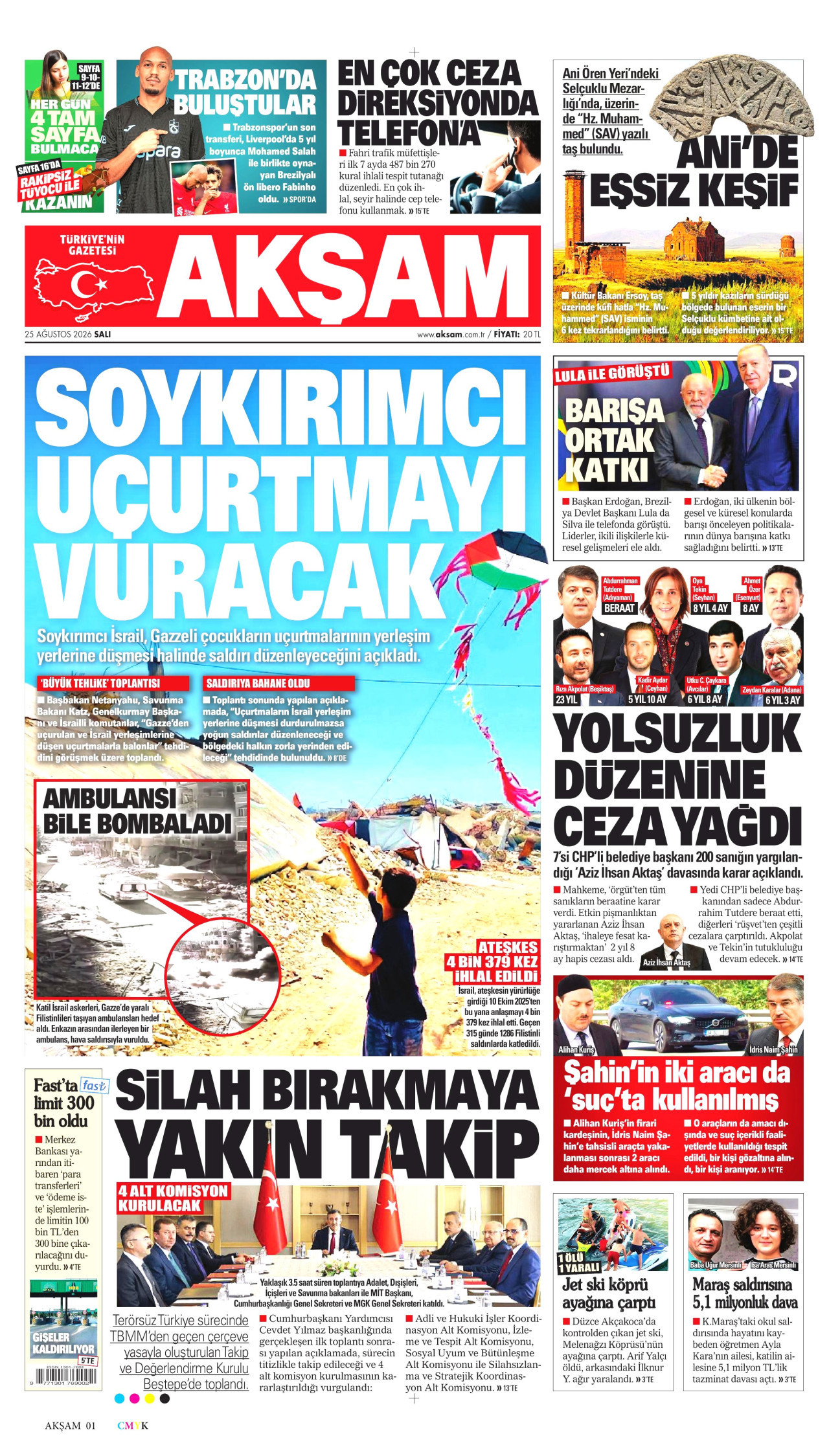 Gazeteler bugün ne yazdı? (25 Ağustos) - 5. fotoğraf