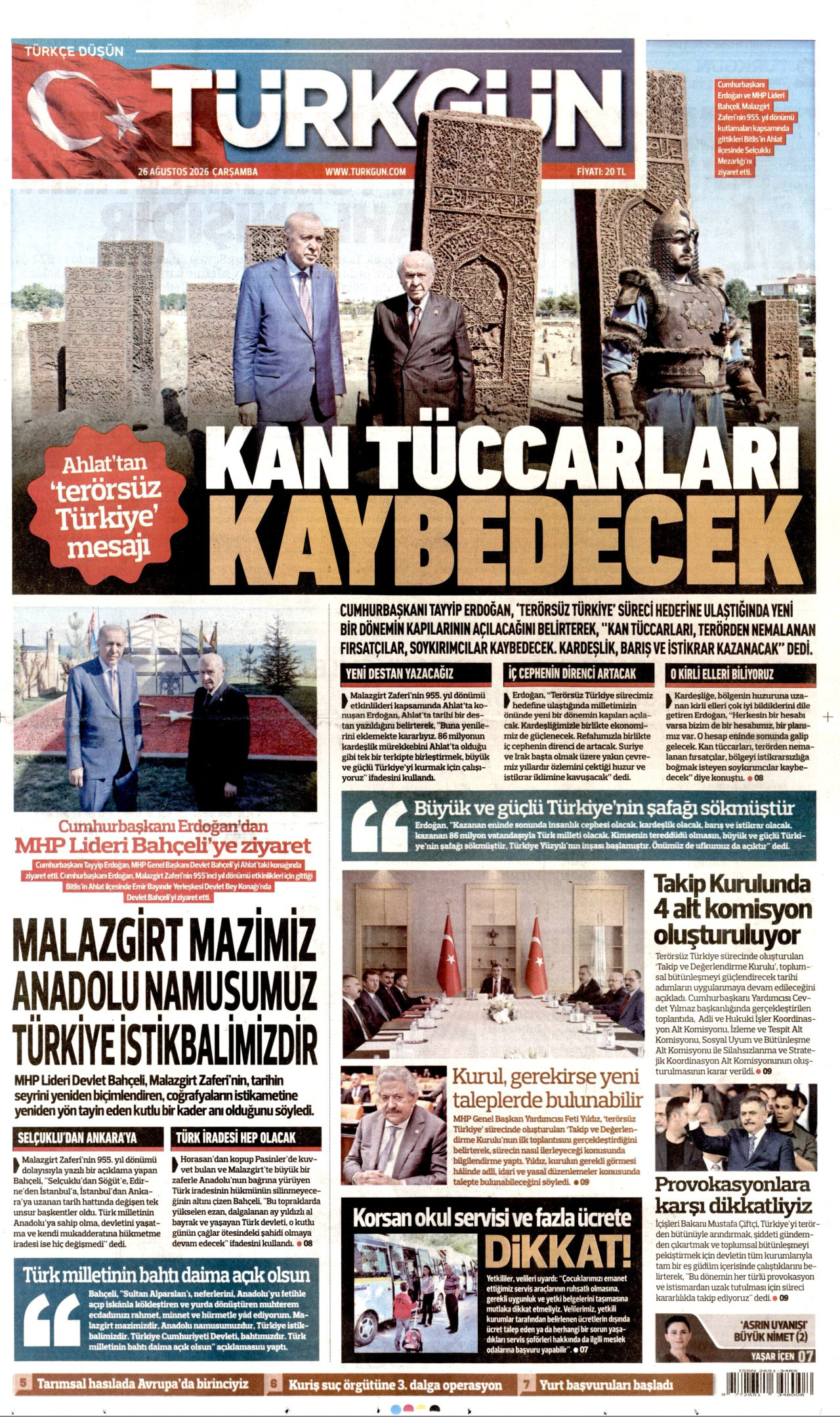 Gazeteler bugün ne yazdı? (26 Ağustos) - 12. fotoğraf