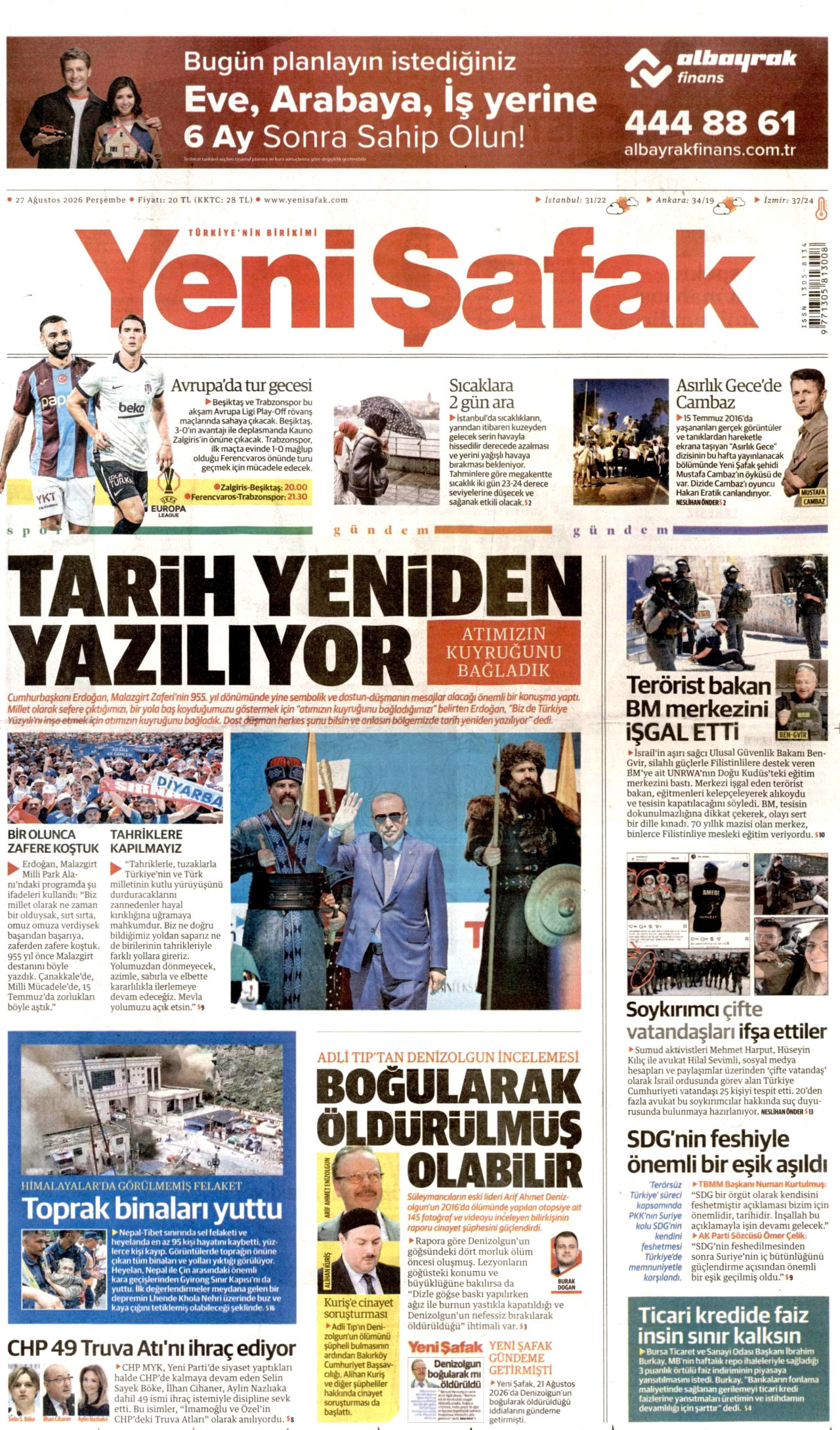 Gazeteler bugün ne yazdı? (27 Ağustos) - 3. fotoğraf