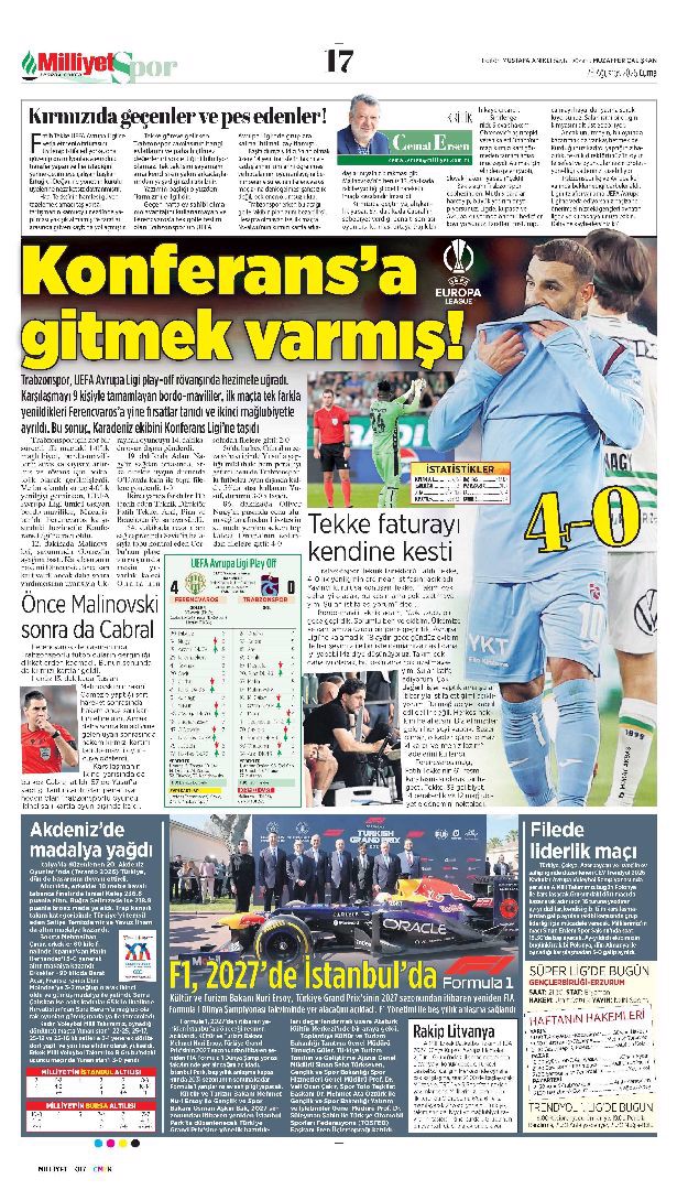 Devler Ligi hediyesi Ferdi | Spor manşetleri - 2. fotoğraf
