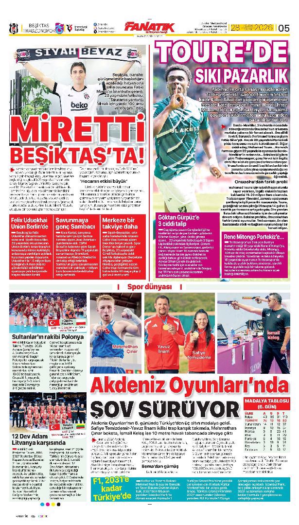 Devler Ligi hediyesi Ferdi | Spor manşetleri - 17. fotoğraf