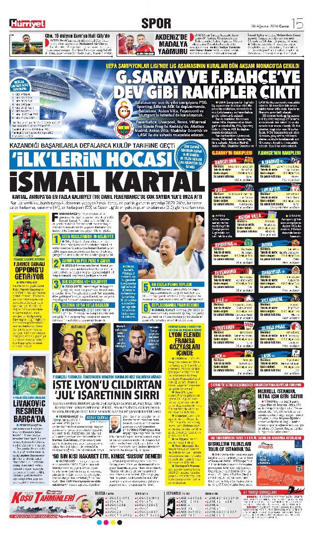 Devler Ligi hediyesi Ferdi | Spor manşetleri - 21. fotoğraf