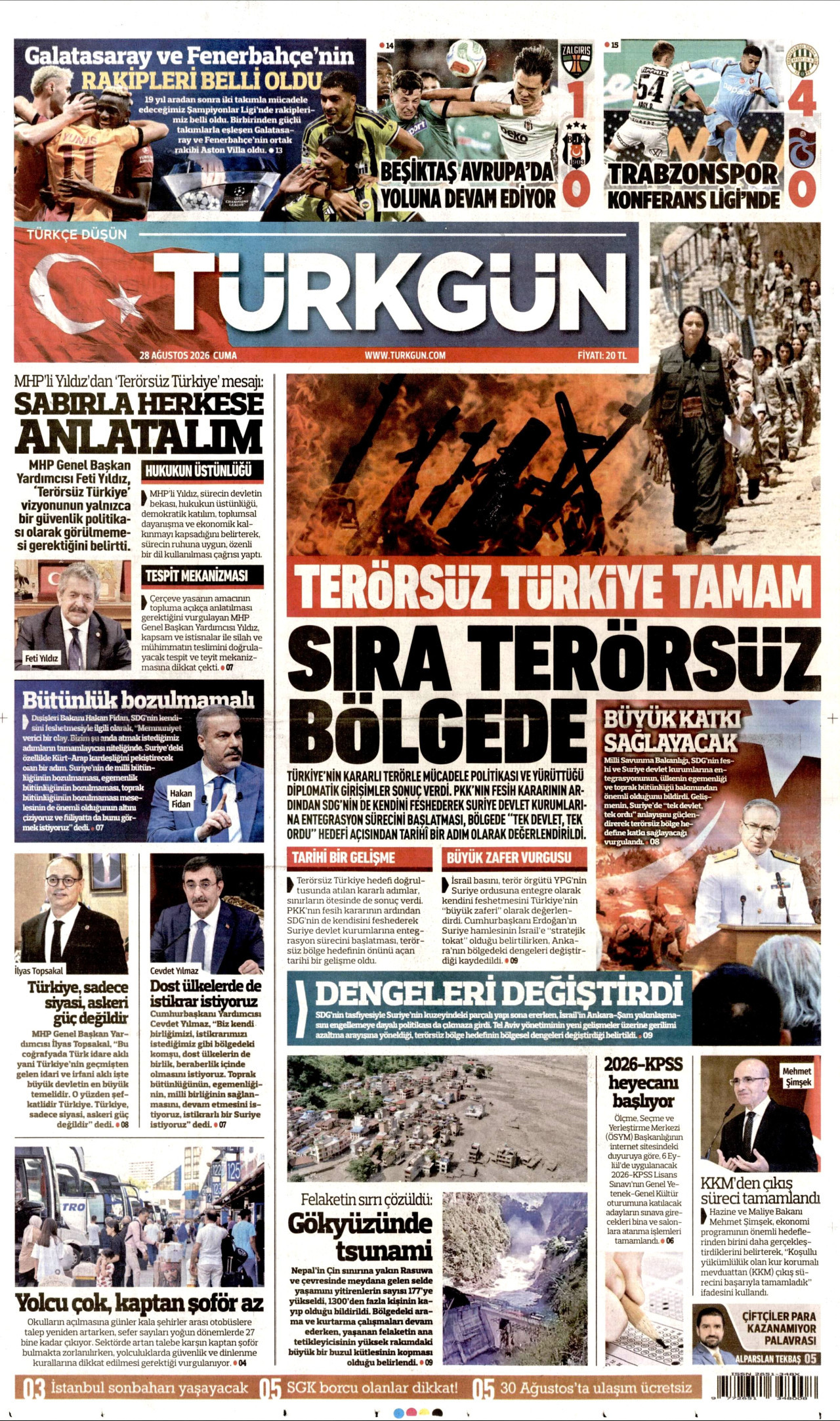 Gazeteler bugün ne yazdı? (28 Ağustos) - 4. fotoğraf