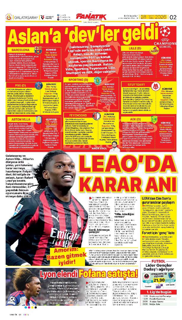 Devler Ligi hediyesi Ferdi | Spor manşetleri - 11. fotoğraf