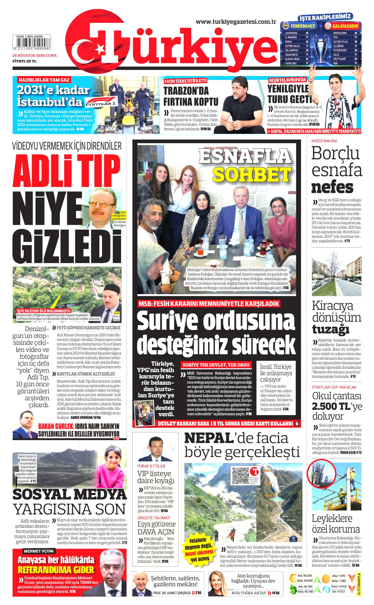 Gazeteler bugün ne yazdı? (28 Ağustos) - 2. fotoğraf