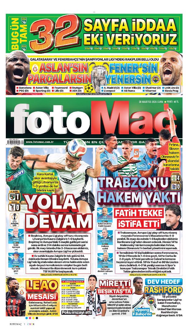 Devler Ligi hediyesi Ferdi | Spor manşetleri - 12. fotoğraf