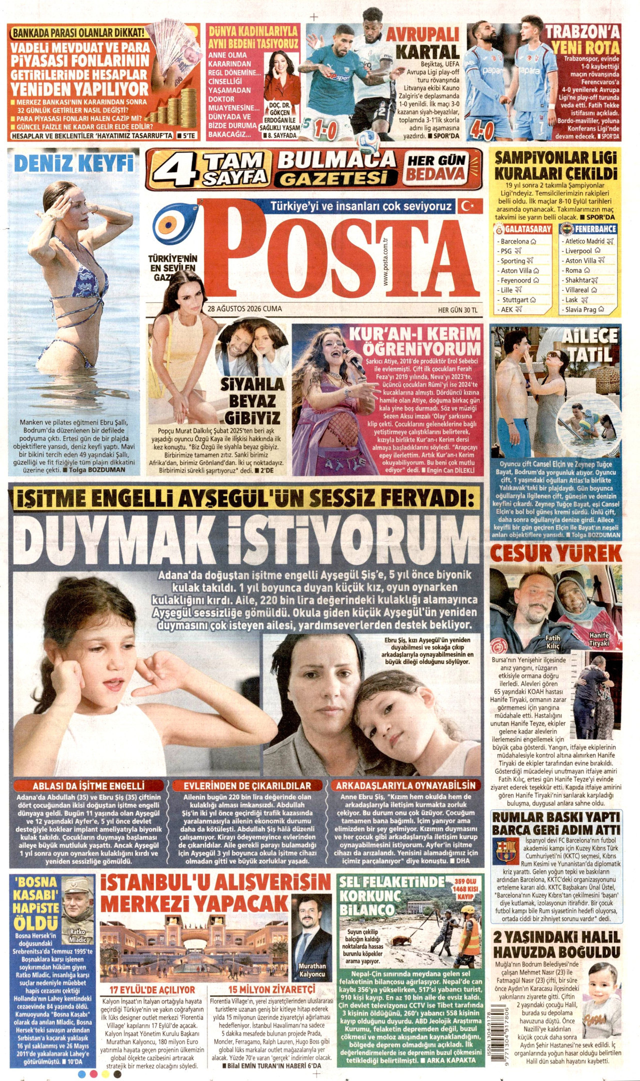Gazeteler bugün ne yazdı? (28 Ağustos) - 7. fotoğraf